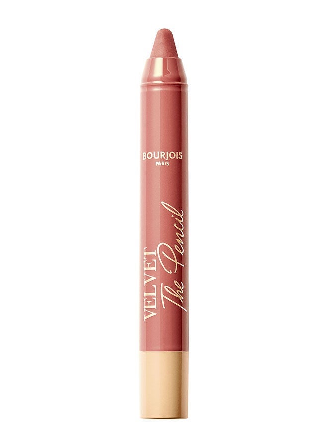 BOURJOIS PARIS Velvet the Pencil - 01- Nudifull 3g & Healthy Mix Clean S.O.S Lip Oil - 04 - Pink Passion, 4.5ml Bundle - Image 2